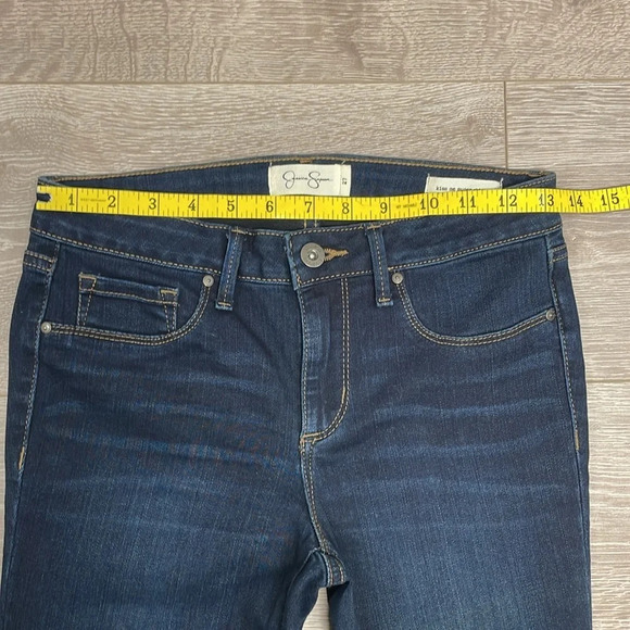 Jessica Simpson Kiss Me Super Skinny Jeans Dark Wash Denim 27 - Picture 8 of 16
